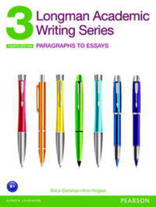 Longman Academic Writing Series 3 Fourth Edition Alice Oshima 9780132915663 (USED:GOOD;some writing) *AVAILABLE FOR NEXT DAY PICK UP* *Z34 [ZZ]