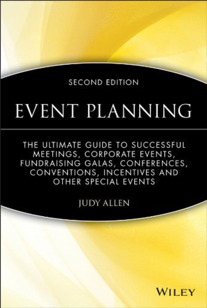 Event Planning 2nd Edition by Judy Allen 9780470155745 (Used:Good;missing dust cover) *AVAILABLE FOR NEXT DAY PICK UP* *Z143 [ZZ]