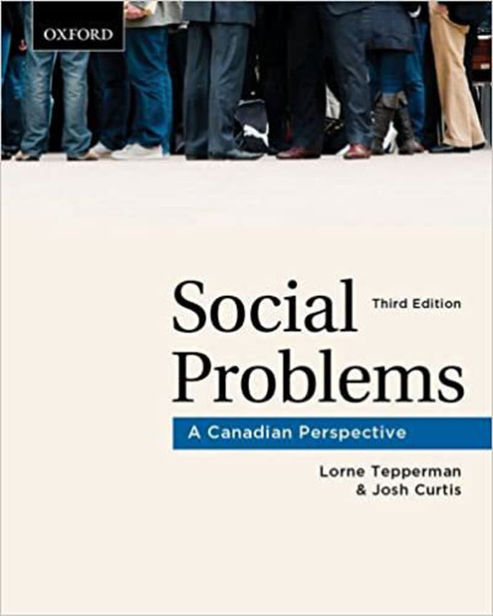 Social problems 3rd Edition by Lorne Tepperman 9780195432398 (USED:GOOD) *AVAILABLE FOR NEXT DAY PICK UP* *Z39 [ZZ]