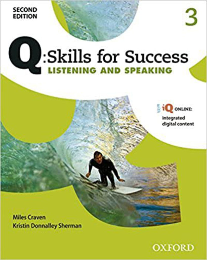 Q Listening and Speaking Level 3 by Miles Craven 9780194819046 (USED:GOOD;may contain writing) *AVAILABLE FOR NEXT DAY PICK UP* *Z43 [ZZ]