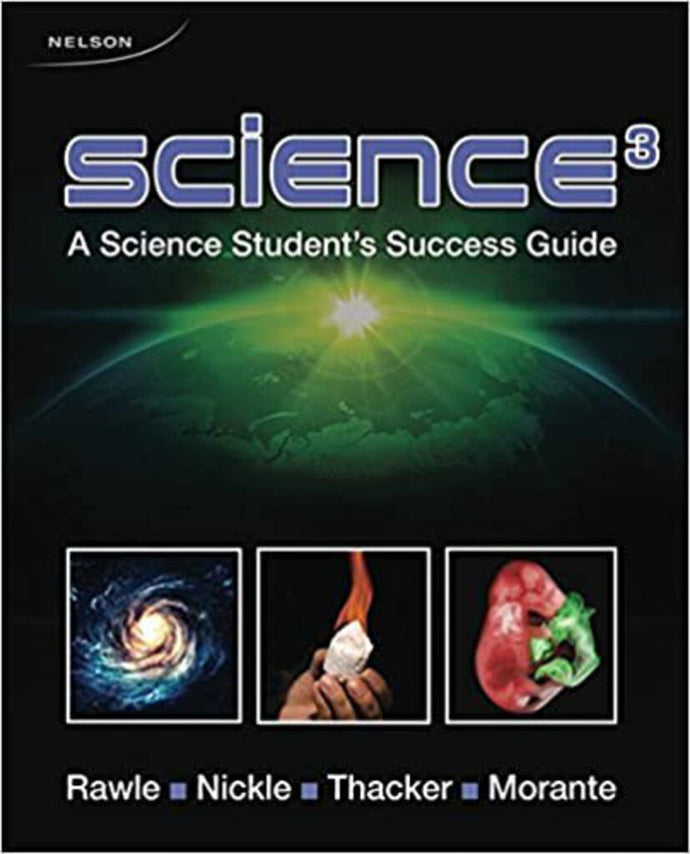 Science 3 A Science Students Sucess Guide by Fiona Rawle 9780176662738 (USED:GOOD;bent back cover) *AVAILABLE FOR NEXT DAY PICK UP* *Z43 [ZZ]