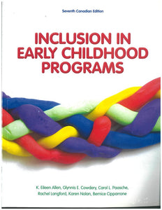 Inclusion in Early Childhood Programs 7th edition by Allen +12mos NelsonStudy PKG 9780176890384 *24a [ZZ]