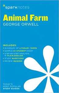 Animal Farm SparkNotes Literature Guide George Orwell 9781411469426 (USED:GOOD) *AVAILABLE FOR NEXT DAY PICK UP* Z7 [ZZ]