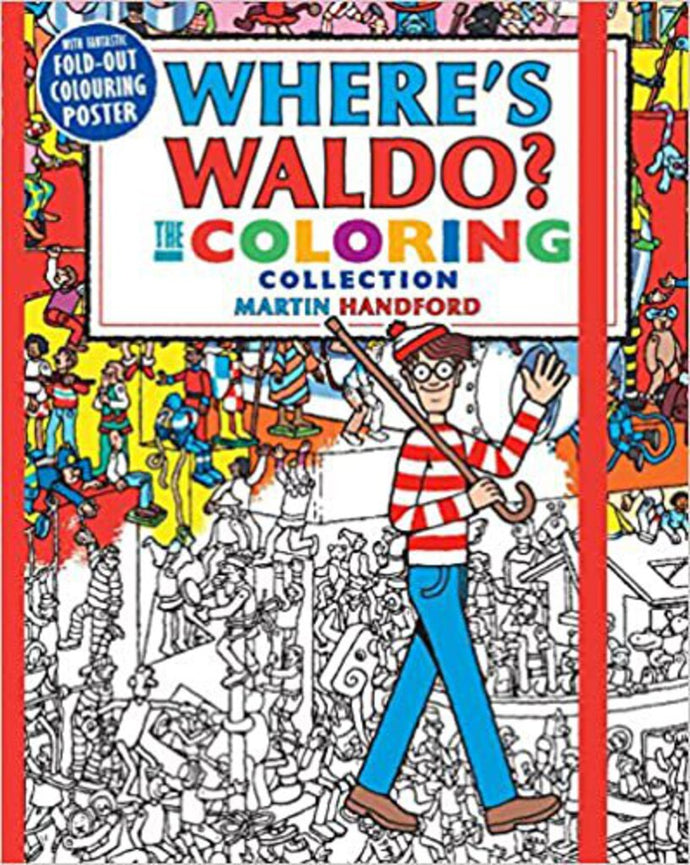 Where's Waldo? The Coloring Collection by Martin Handford 9780763695774 *fs *130g