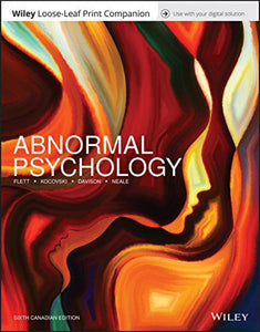 *PRE-ORDER, APPROX 7-10 BUSINESS DAYS* Abnormal Psychology 6th Canadian Edition + DSM-5 Handbook By Flett PKG 9781119705307 *22dbk