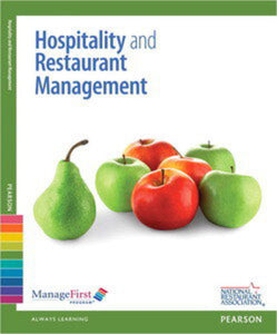 *PRE-ORDER, BACKORDERED, APPROX JAN 30/2023* ManageFirst Hospitality and Restaurant Management w/ Answer Sheet 2nd edition by National Restaurant Association 9780132116138
