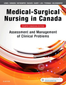 Medical Surgical Nursing in Canada 4th edition by Lewis 9781771720489 *w6