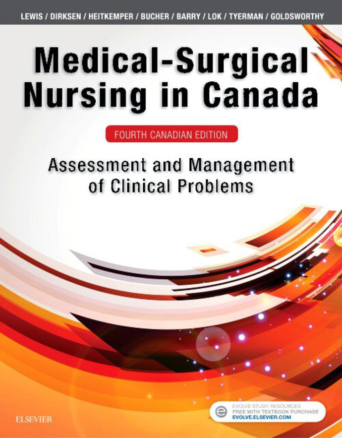 Medical Surgical Nursing in Canada 4th edition by Lewis 9781771720489 *w6