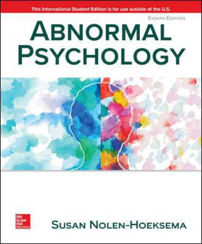 *PRE-ORDER, APPROX 7-10 BUSINESS DAYS* Abnormal Psychology 8th Edition + Connect By Susan Nolen-Hoeksema PKG 9781260327403