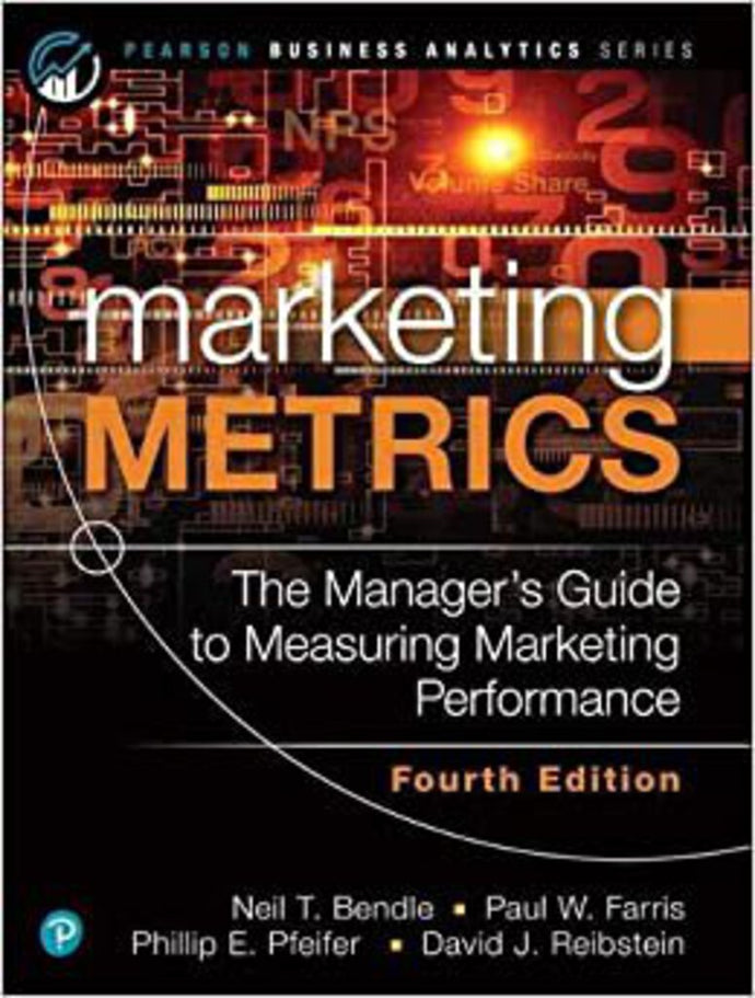 *PRE-ORDER, APPROX 4-6 BUSINESS DAYS* Marketing Metrics 4th edition by Neil Bendle 9780136717133 *117d