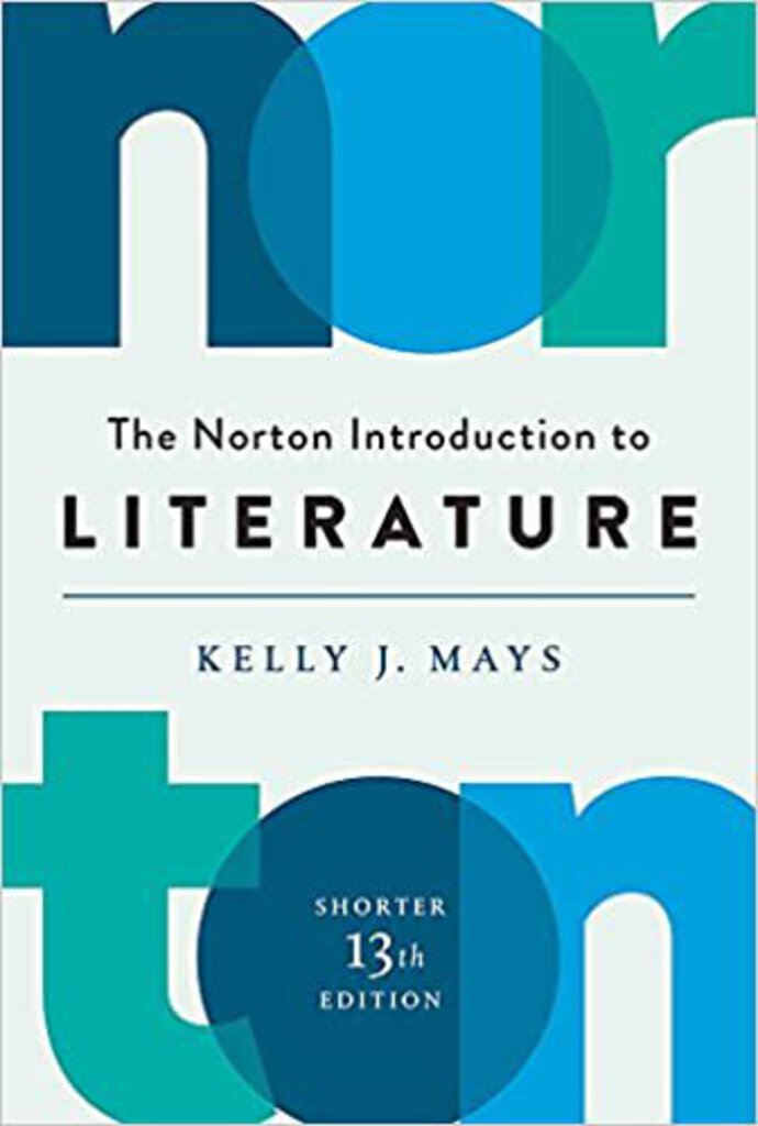 The Norton Introduction to Literature Shorter 13th edition by Kelly J. Mays 9780393664942 (USED:ACCEPTABLE) *50a