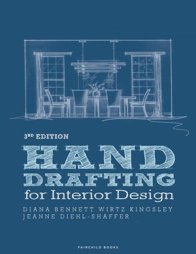 Hand Drafting for Interior Design 3rd edition by Jeanne Diehl-Shaffer 9781501326714 *75a [ZZ]