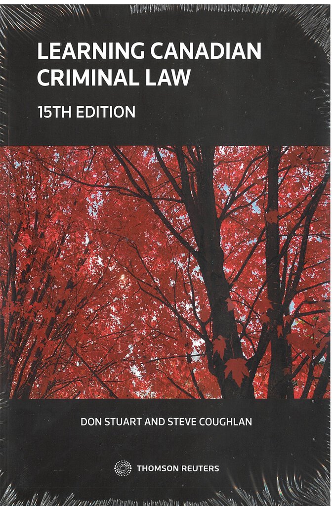 *PRE-ORDER, APPROX 4-8 BUSINESS DAYS* Learning Canadian Criminal Law 15th Edition STUDENT EDITION + PROVIEW by Stuart Coughlan 9780779898657 *85b *FINAL SALE*