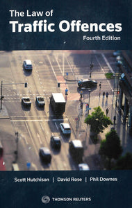 LAW OF TRAFFIC OFFENCES Fourth Edition by Scott C. Hutchison (USED:GOOD) * TBC1 [ZZ]