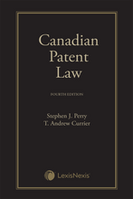Load image into Gallery viewer, [DISCOUNTED;COSMETIC DAMAGE] Canadian Patent Law 4th Edition by Stephen J. Perry 9780433504856 *86f
