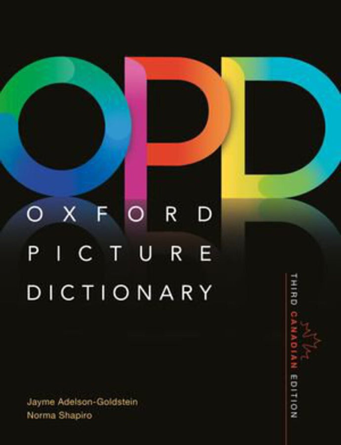 *PRE-ORDER, APPROX 4-6 BUSINESS DAYS* Oxford Picture Dictionary 3rd Canadian edition by Jayme Adelson-Goldstein 9780199027101 *132a