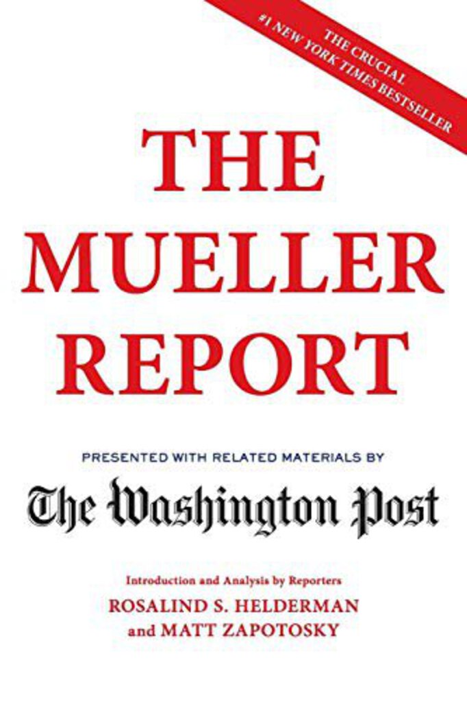 Mueller Report (LIKE NEW) 9781982129736 *AVAILABLE FOR NEXT DAY PICK UP* *Z84