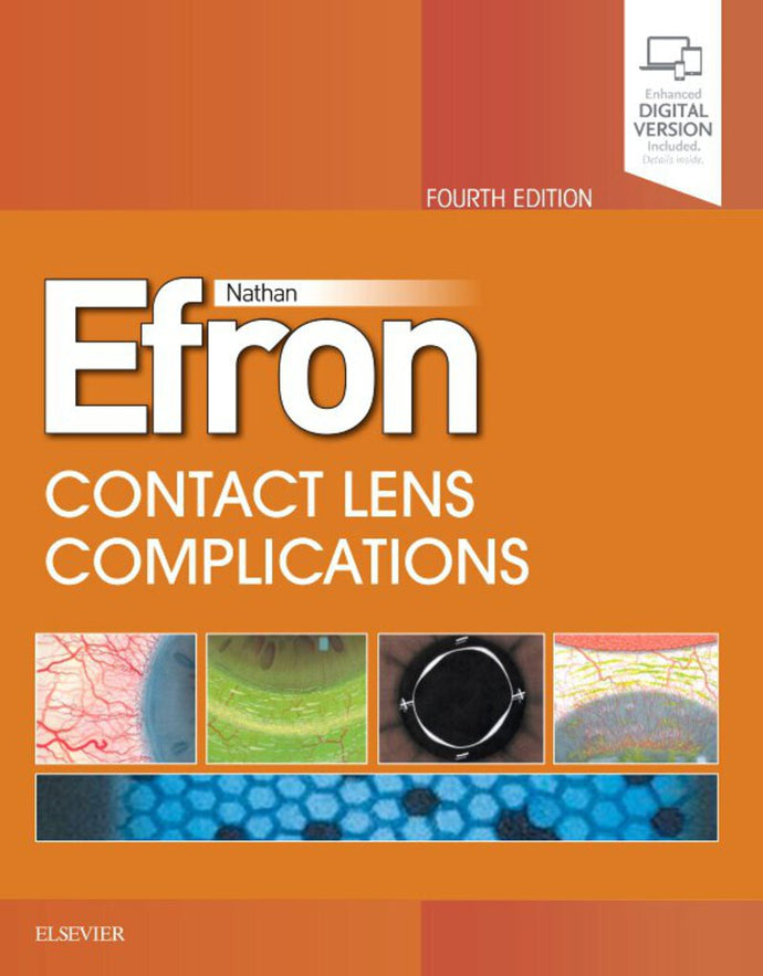 Contact Lens Complications 4th Edition by Nathan Efron 9780702076114 *80d