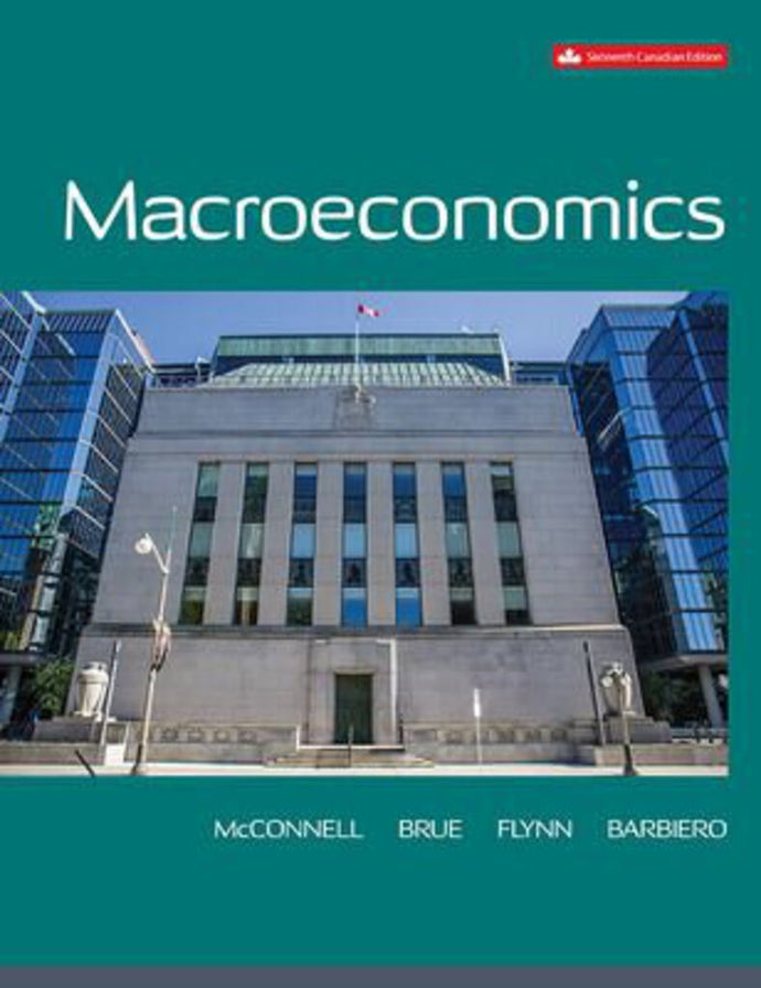 Macroeconomics 16th Edition by Campbell R. McConnell 9781260881356 *124d [ZZ]