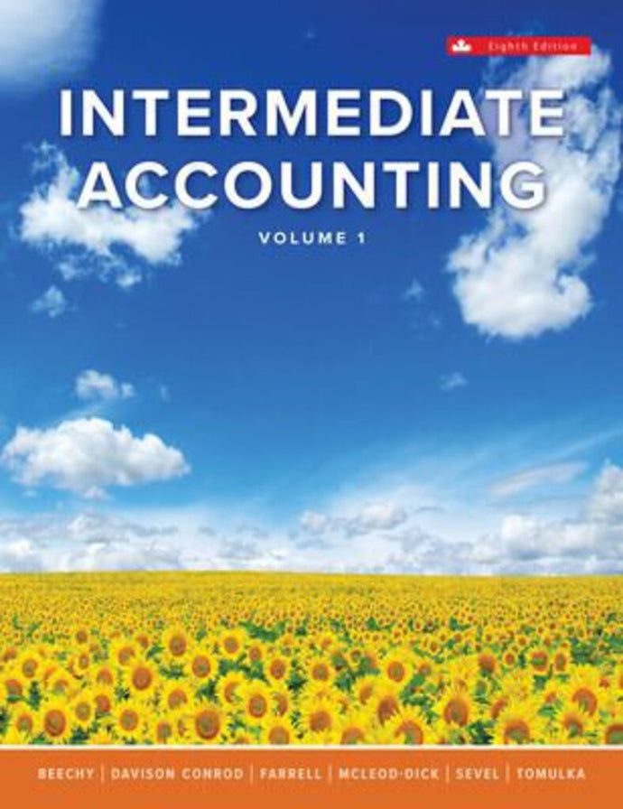 Intermediate Accounting Volume 1 8th edition + Connect by Thomas Beechy PKG 9781265148560 *127b [ZZ]