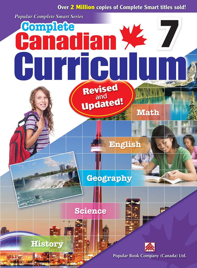 Complete Canadian Curriculum 7 Revised and Updated by Popular Book 9781771490351 *139e