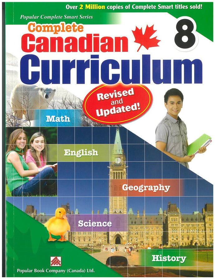 Complete Canadian Curriculum 8 Revised and Updated by Popular Book 9781771490368 *139e
