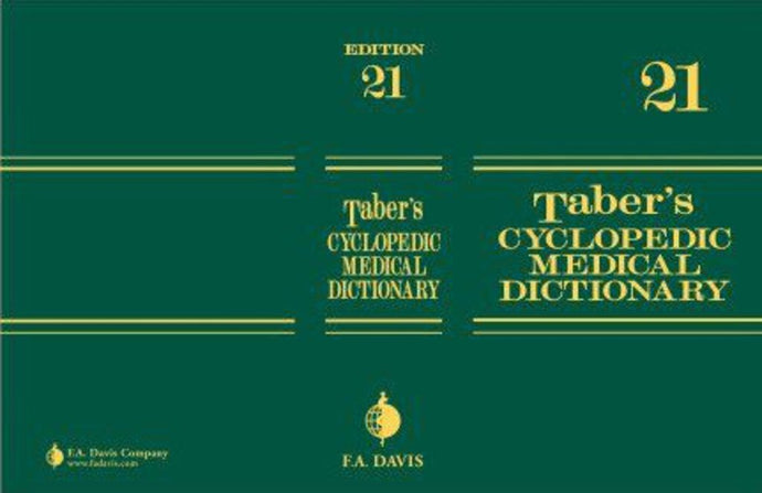 Taber's Cyclopedic Medical Dictionary 21st Edition by Donald Venes 9780803615601 (USED:VERYGOOD) *AVAILABLE FOR NEXT DAY PICK UP* Z279 [ZZ]