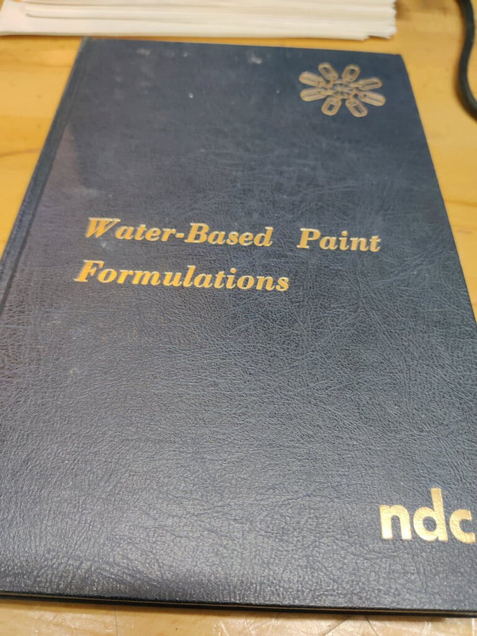 Water-based Paint Formulations by Ernest W. Flick 9780815505716 (USED:GOOD) AVAILABLE FOR NEXT DAY PICK UP* *Z258 [ZZ]