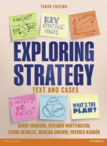 Exploring Strategy Text Cases 10th Edition by Gerry Johnson (USED:GOOD) *AVAILABLE FOR NEXT DAY PICK UP* *Z257 [ZZ]