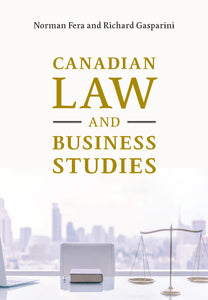 Canadian Law and Business Studies by Norman M. Fera 9781773383019 *46b [ZZ]