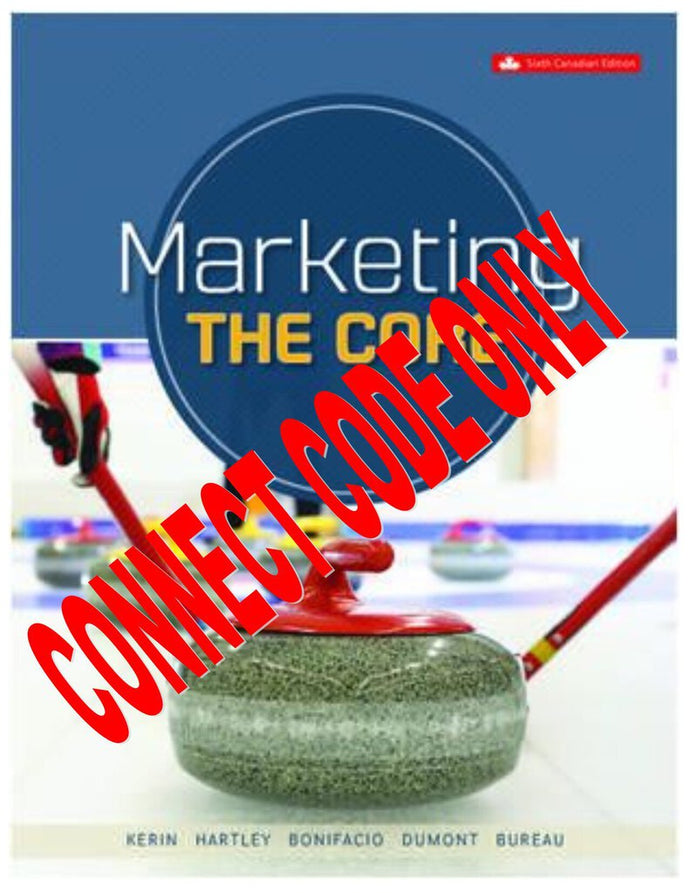 CONNECT CODE for Marketing the Core 6th Edition *FR1