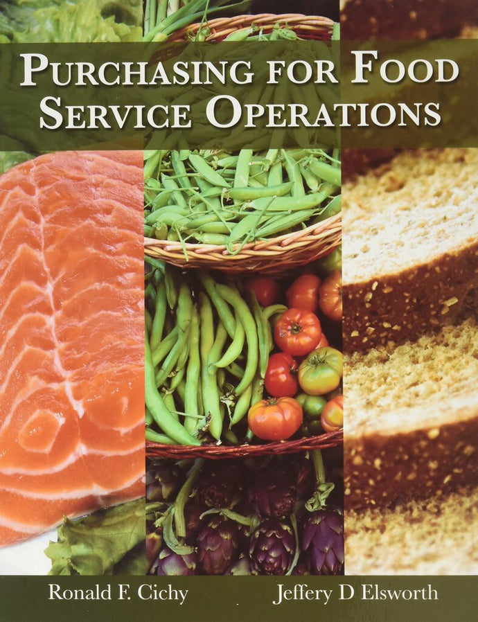 Purchasing for Food Service Operations by Ronald F. Cichy 9780866122887 (USED:GOOD) (USED:GOOD) *AVAILABLE FOR NEXT DAY PICK UP* *Z275 [ZZ]