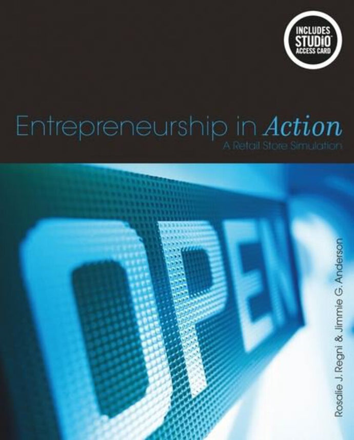 *PRE-ORDER, APPROX 7-14 BUSINESS DAYS*Entrepreneurship in Action by Rosalie J. Regni 9781501395444