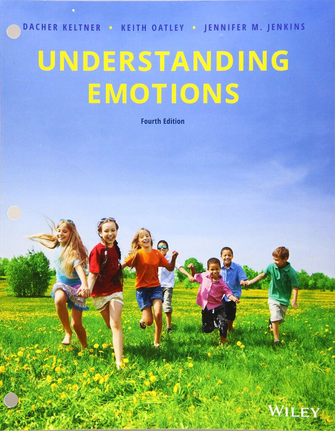 *PRE-ORDER, APPROX 7-14 BUSINESS DAYS* Understanding Emotions 4th Edition by Dacher Keltner LOOSELEAF 9781119492566