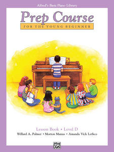 *PRE-ORDER, APPROX 2-4 BUSINESS DAYS* Alfred's Basic Piano Prep Course Lesson Book, Bk D 9780739010457