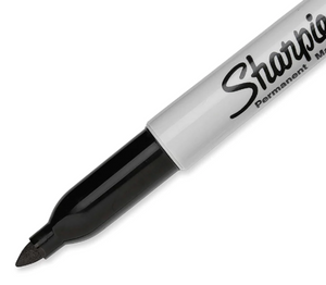 Sharpie Black Permanent Marker Fine Point 1 piece