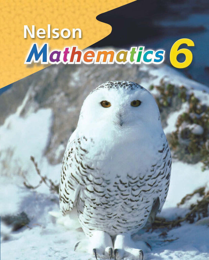 *PRE-ORDER APPROX 4-7 BUSINESS DAYS* Nelson Mathematics - Ontario Grade 6 |Student Book 9780176259716