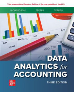 *PRE-ORDER, APPROX 7 BUSINESS DAYS* Data Analytics for Accounting 3rd Edition +Connect By Vernon Richardson 9781265491727