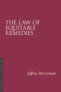 Law Of Equitable Remedies 3rd edition by Jeffrey Berryman 9781552217030 *FINAL SALE* *85c [ZZ]
