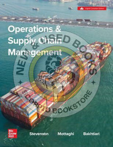 *NYP coming 07/15/24* Operations & Supply Chain Management 8th Edition + Connect by William J Stevenson 9781265851941